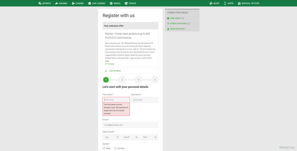 registration-unibet